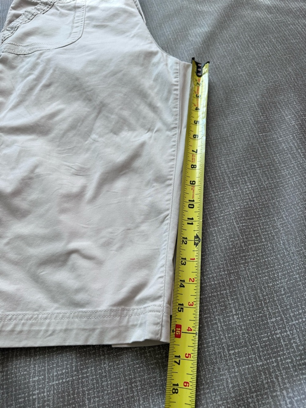 Gloria Vanderbilt Women’s Casual Skimmer Capris Size 18 NWT Beige - Picture 10 of 12